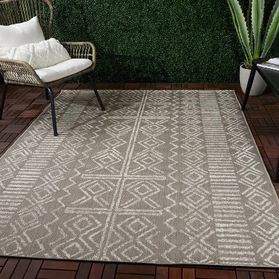 Outdoor Rug Global Block - Opalhouse⢠- Image 4